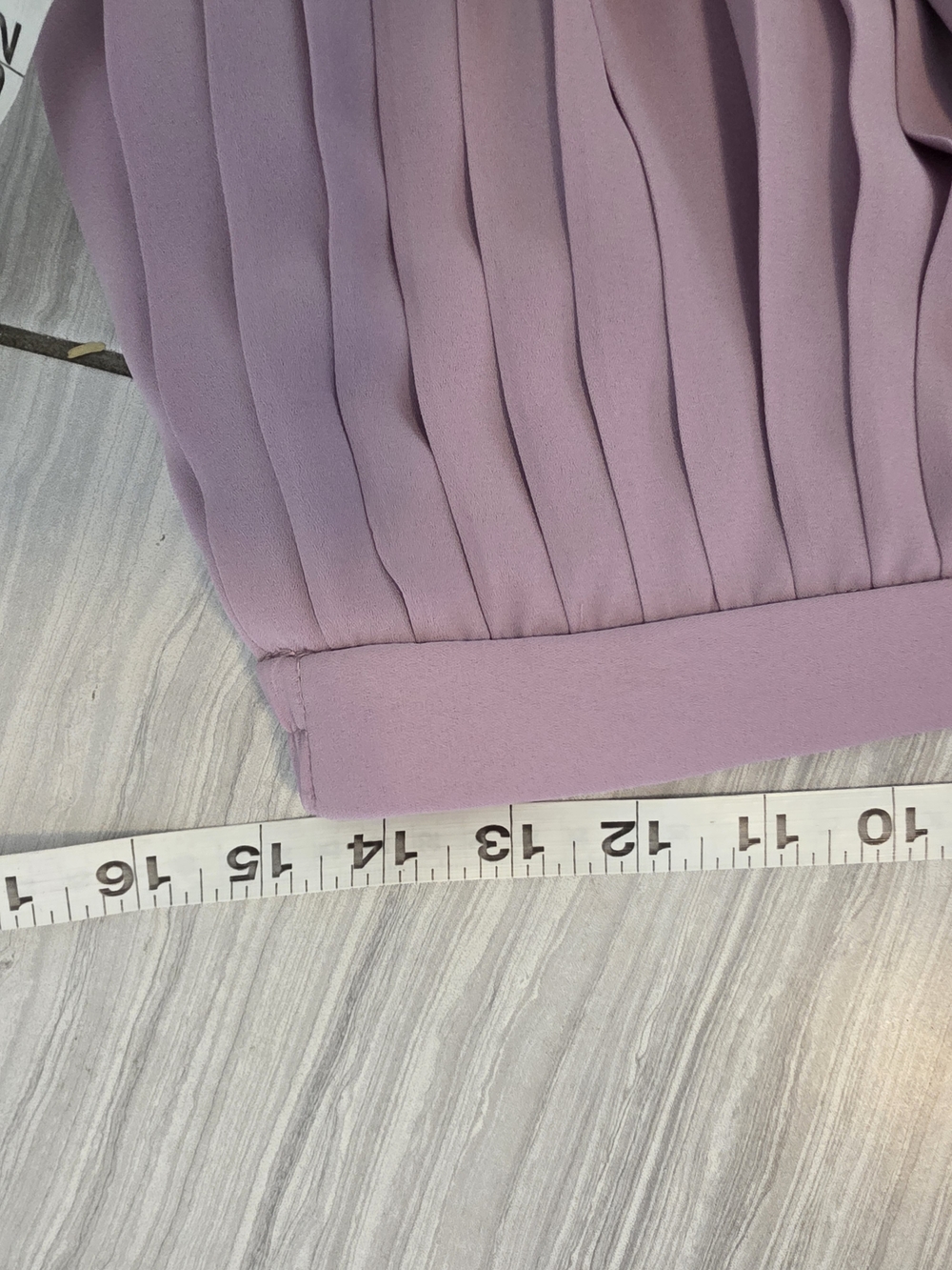 Uniqlo Lavender Pleated Maxi Skirt - Picture 5 of 8
